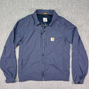 Carhartt Force Full Swing Rain Defender Jacket Gray Small Regular